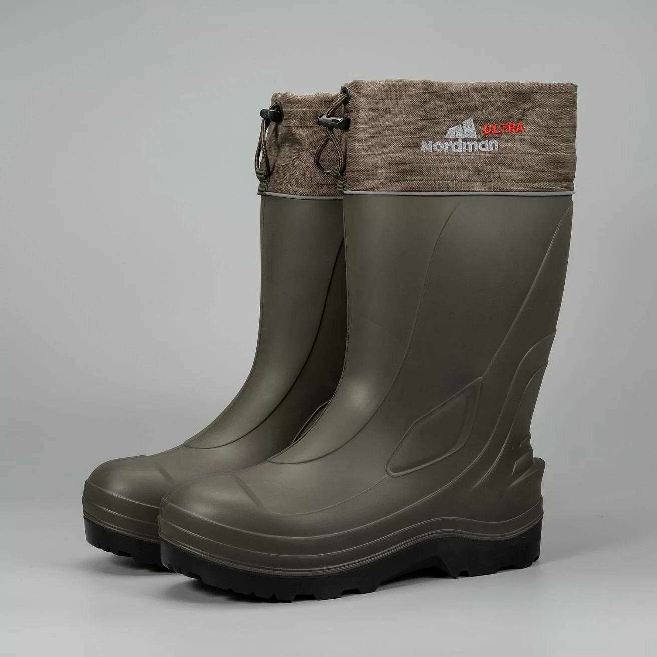 Сапоги ЭВА мужские зимние ULTRA 70 подошва ПУ олива (NORDMAN)