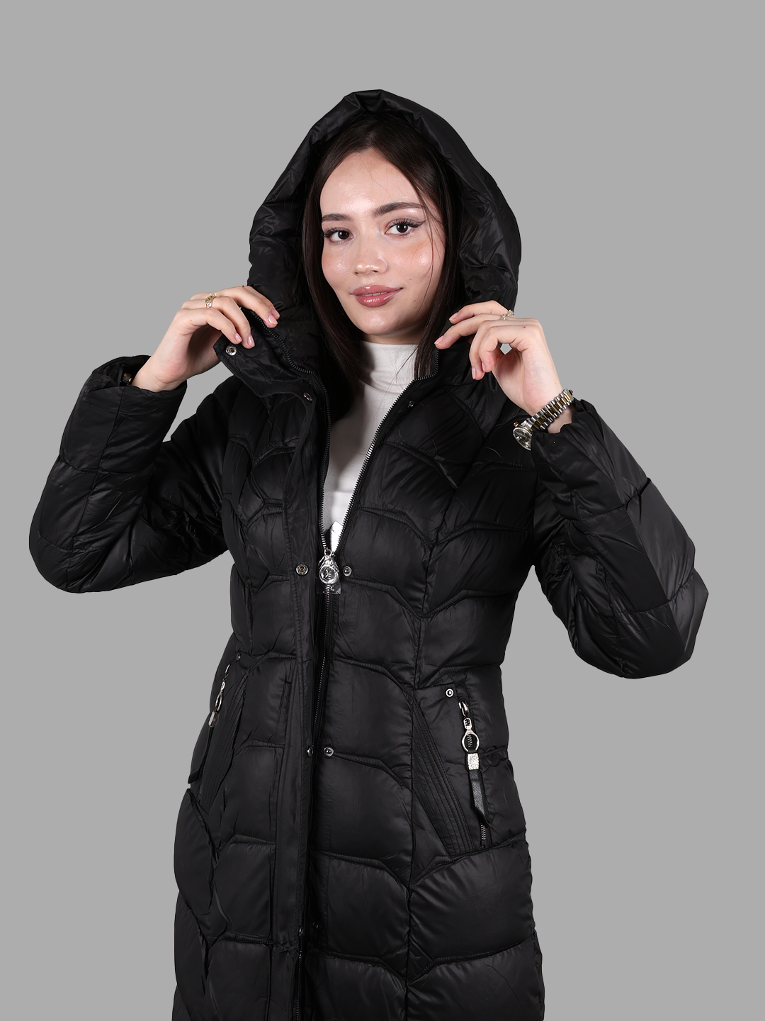 Куртка , размер 48, черный — фото 1