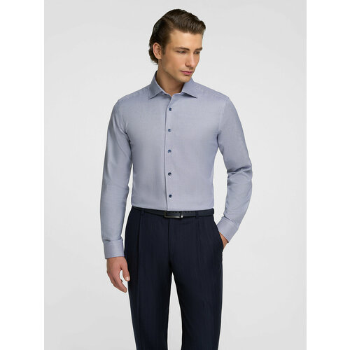 фото Рубашка henderson, размер 39/ss/173-178, синий