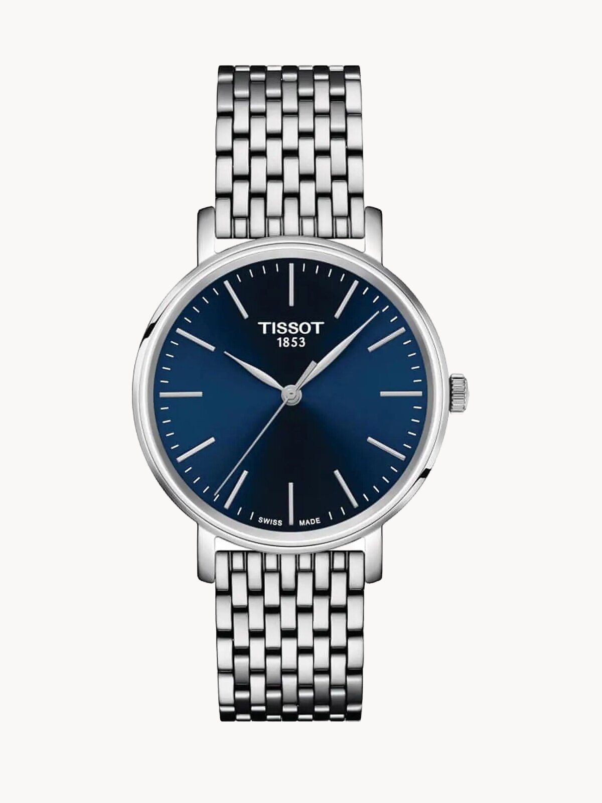 Наручные часы TISSOT, серебристый/синий