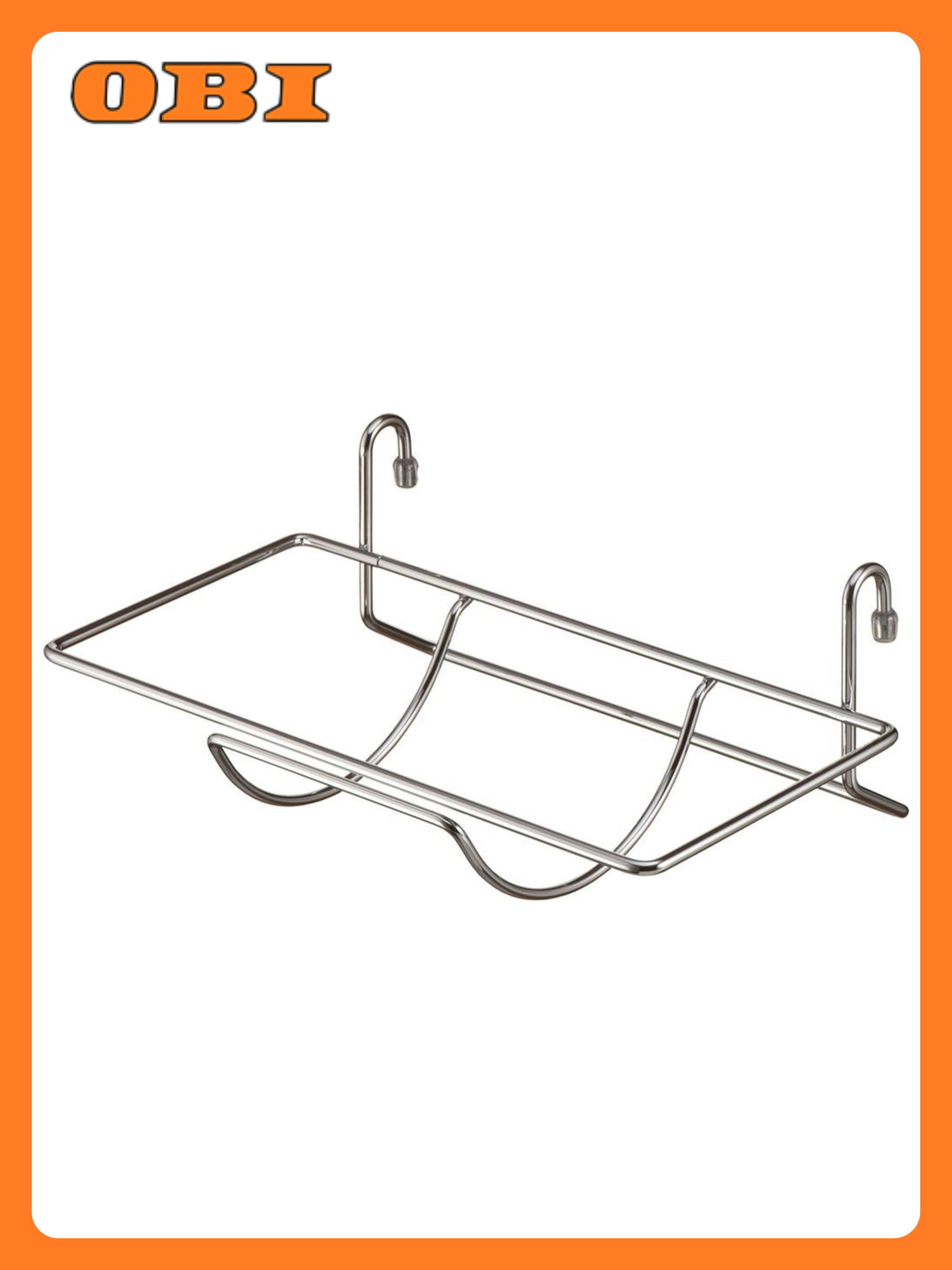 Полка для бумажных полотенец Lemax сталь цвет хром 110x300x210мм