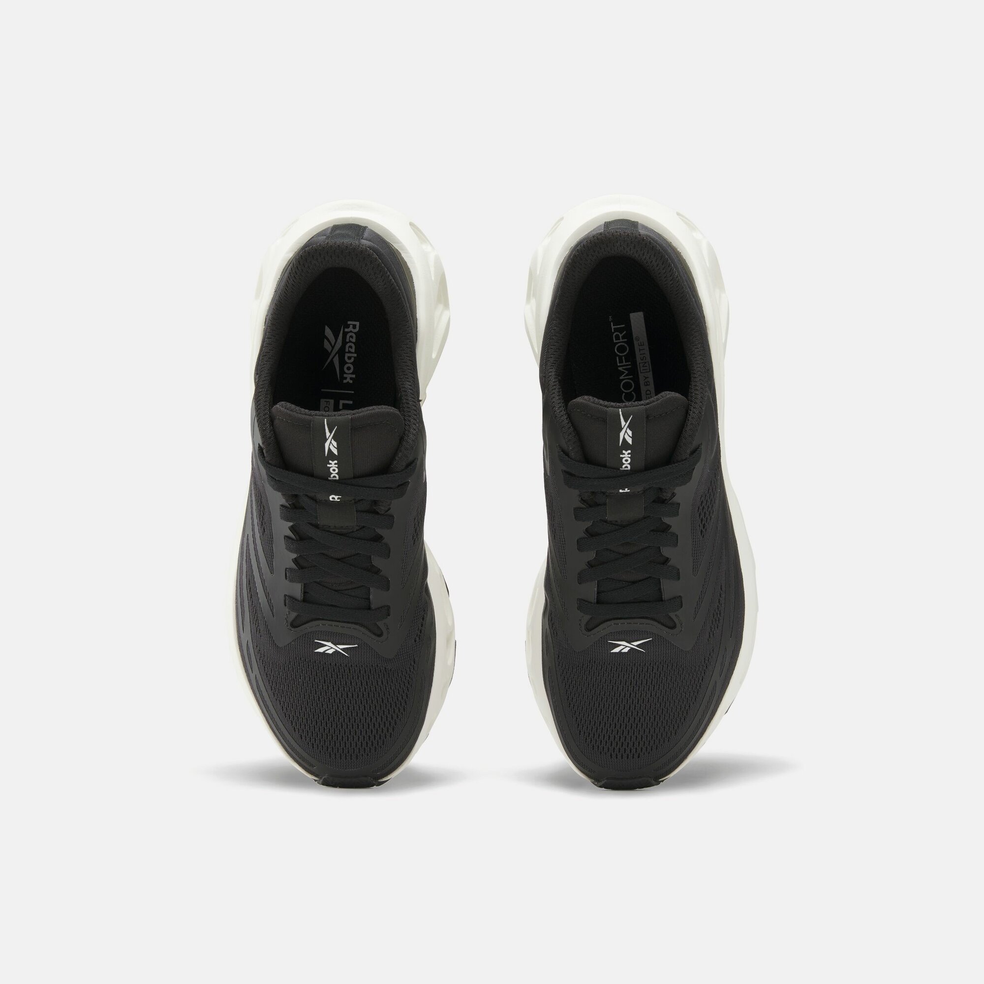 Кроссовки Reebok Fuel Flex Run, размер 6,5 US, черный/бежевый — фото 1