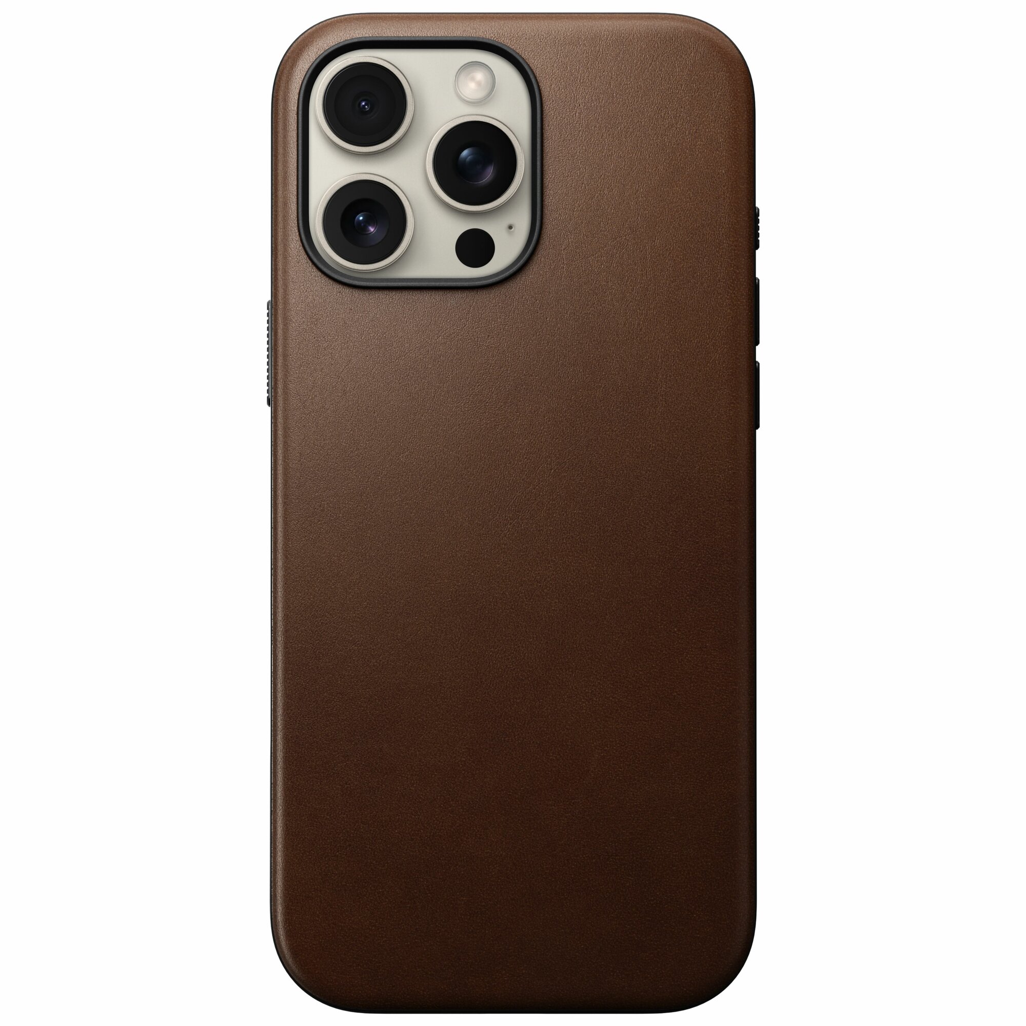 Чехол Nomad Modern MagSafe для iPhone 16 Pro Max, кожа, коричневый