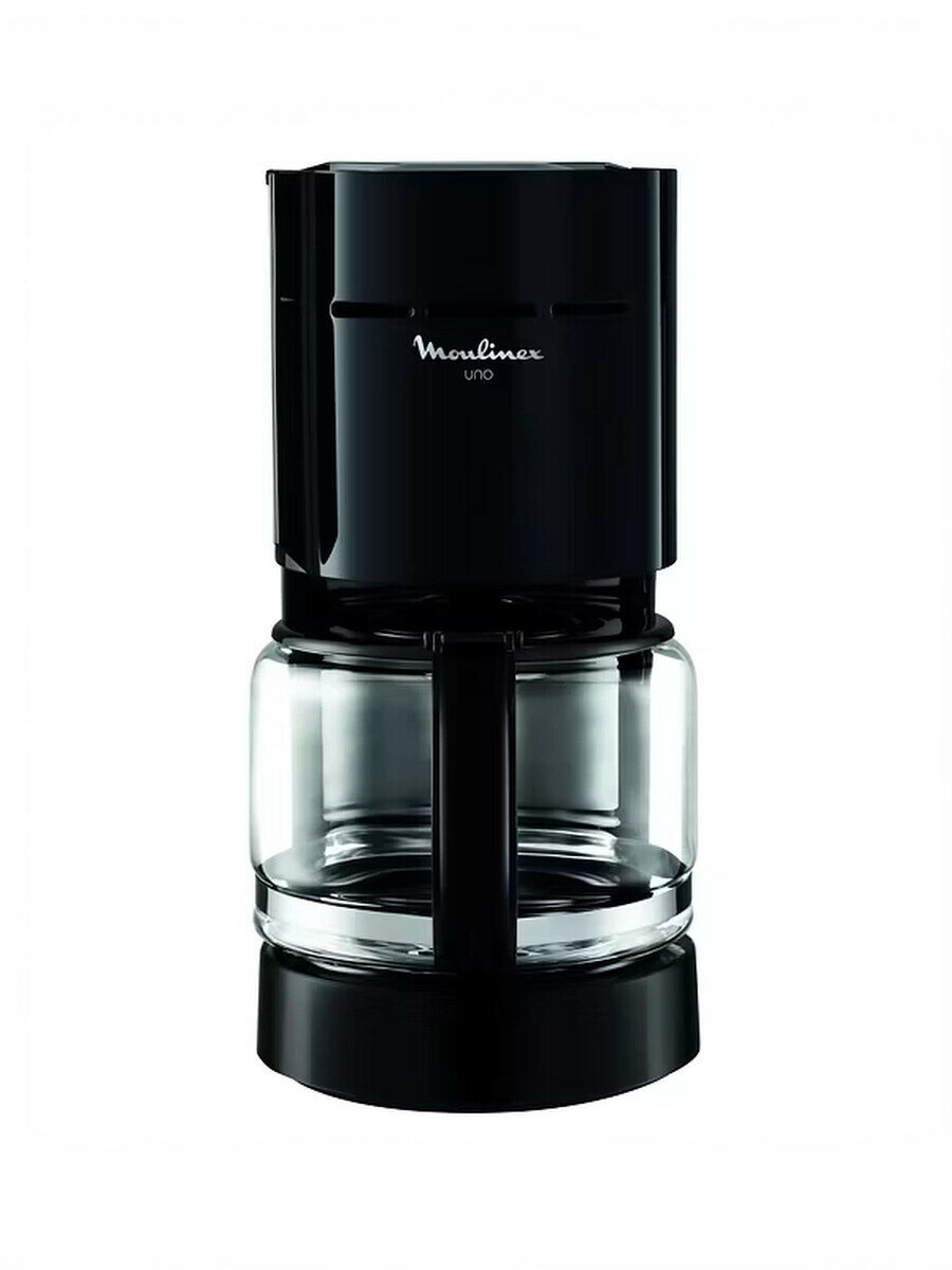 Капельная кофеварка MOULINEX FG121811, объем 1.25 л, на 12 чашек, черный