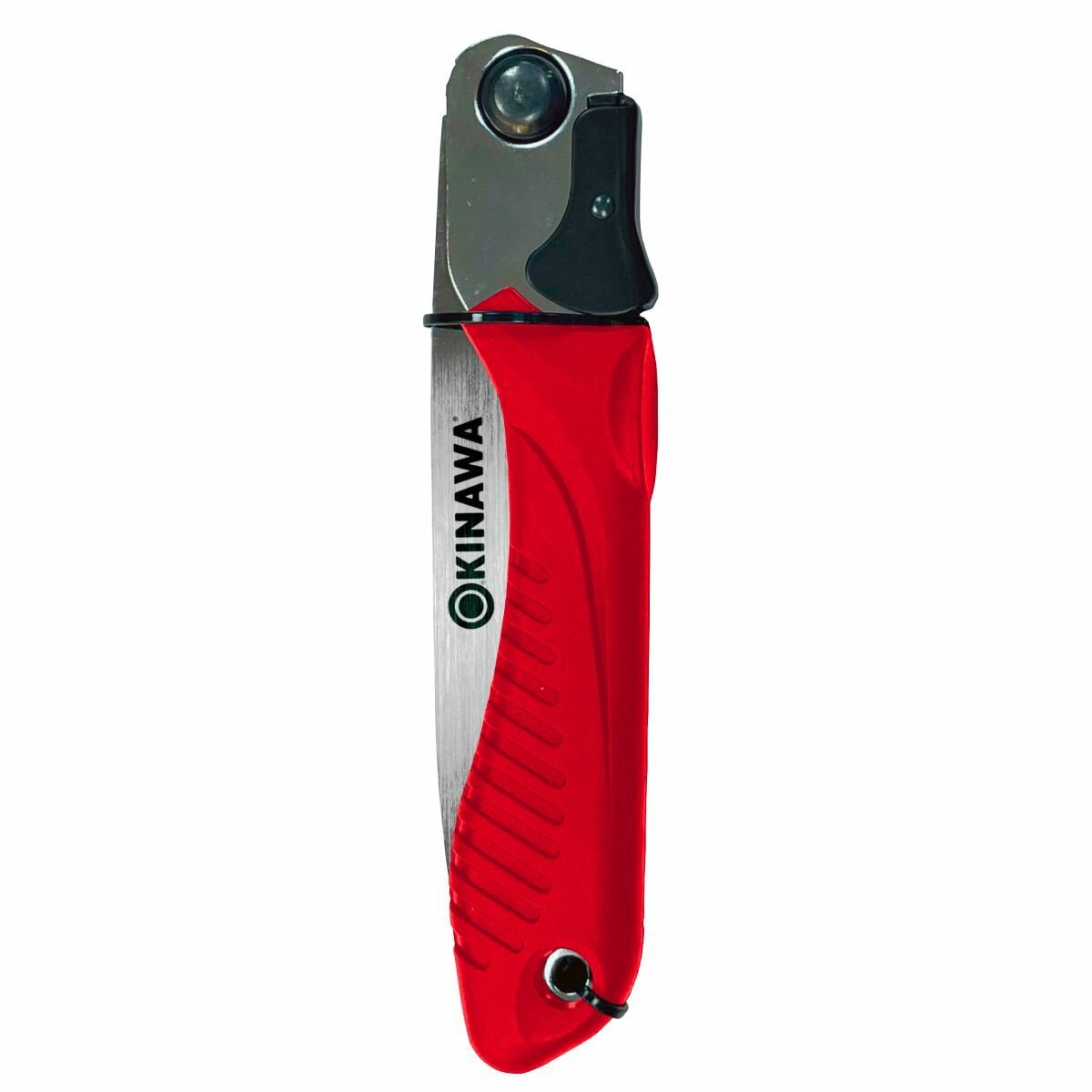 Ножовка OKINAWA, складная, фиксатор полотна, углеродистая сталь, длина 21 см