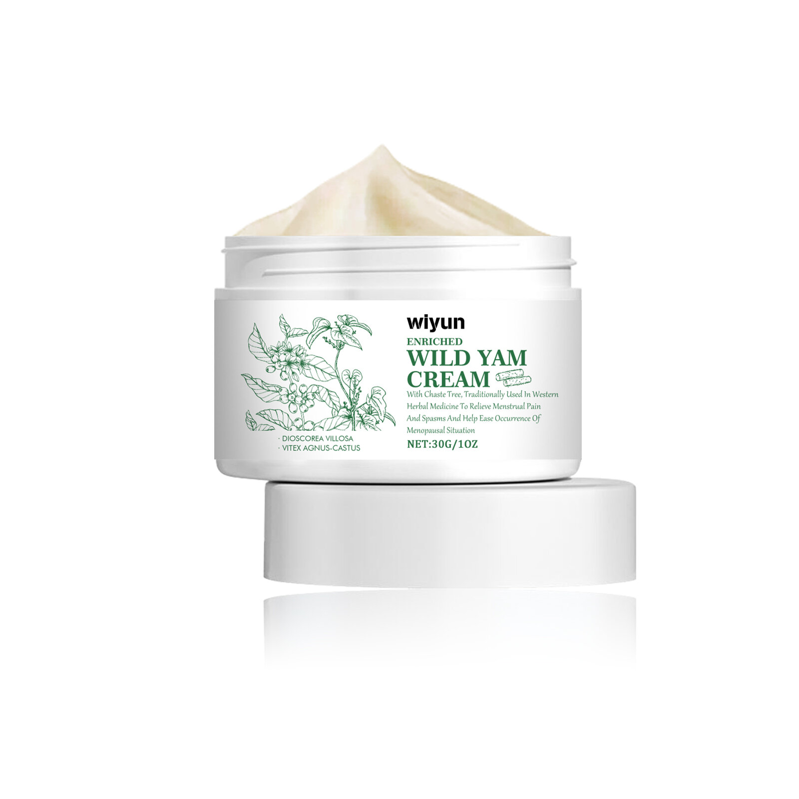 Картинки WIYUN menstrual relief yam cream увлажняющий питательный крем для снятия менструальной боли уход за телом с бататом