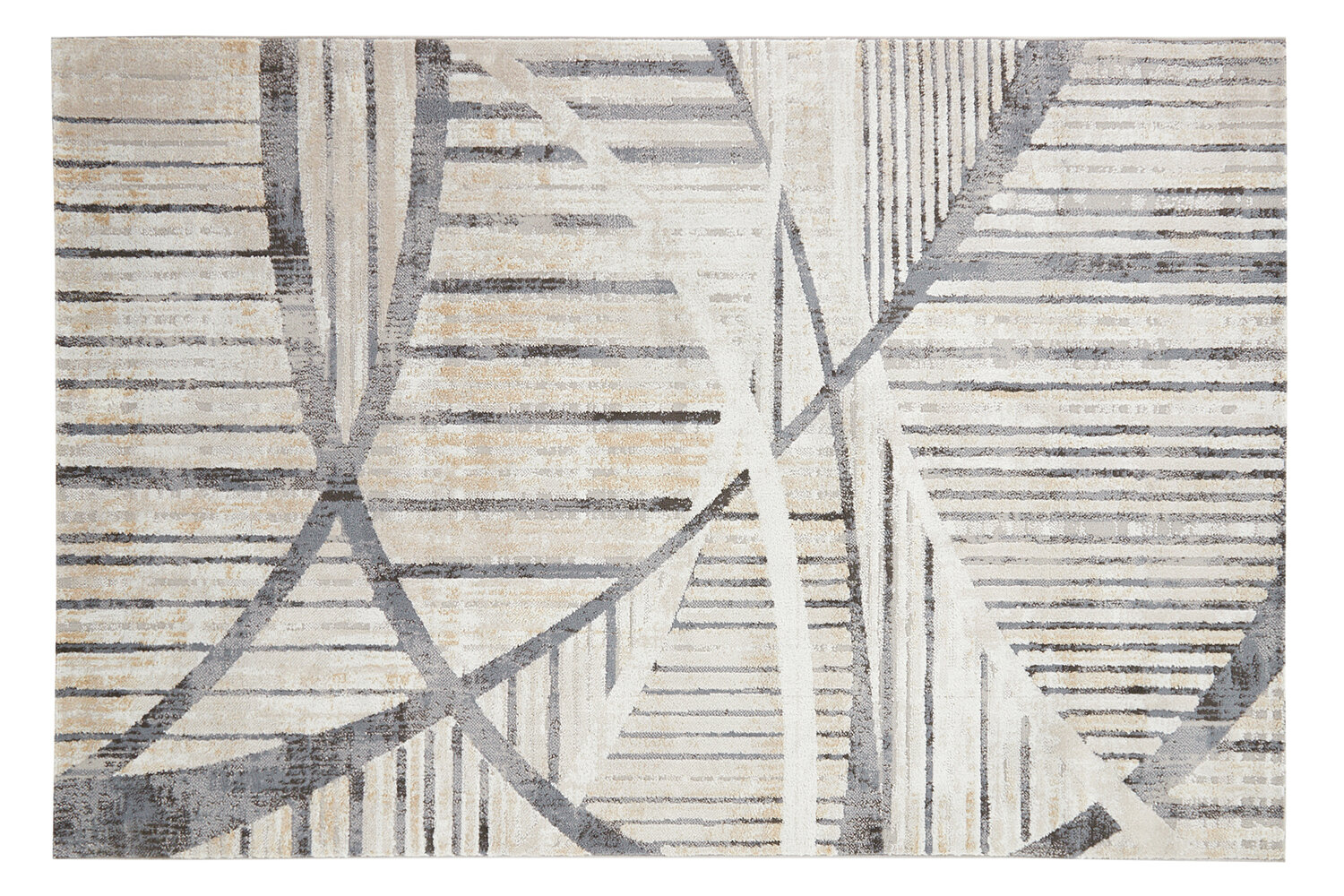 Ковёр на пол Atlantik Hali Springs 200х290 см прямоугольный цвет белый/голубой