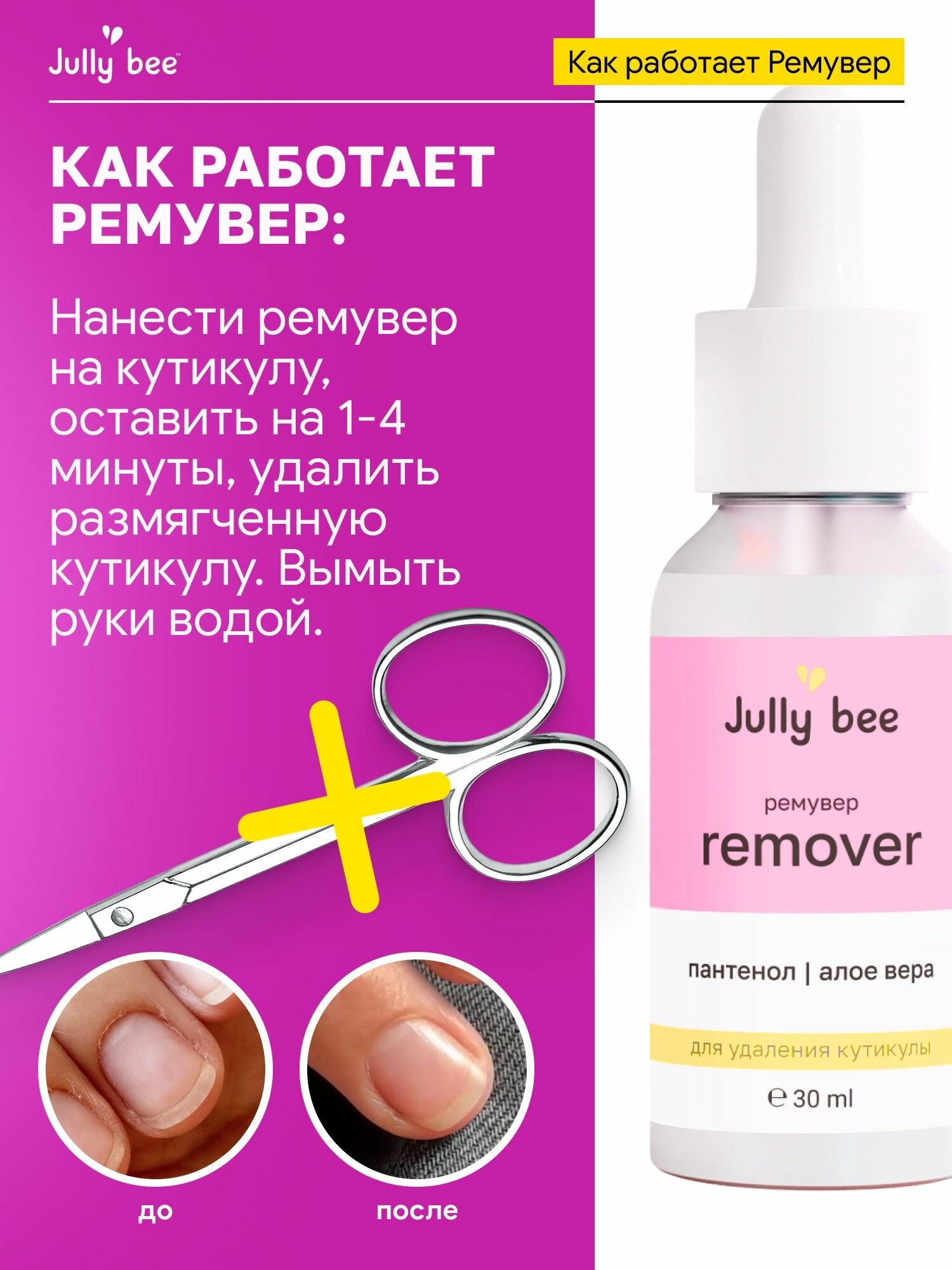 Картинки Ремувер для удаления кутикулы, 30 мл.