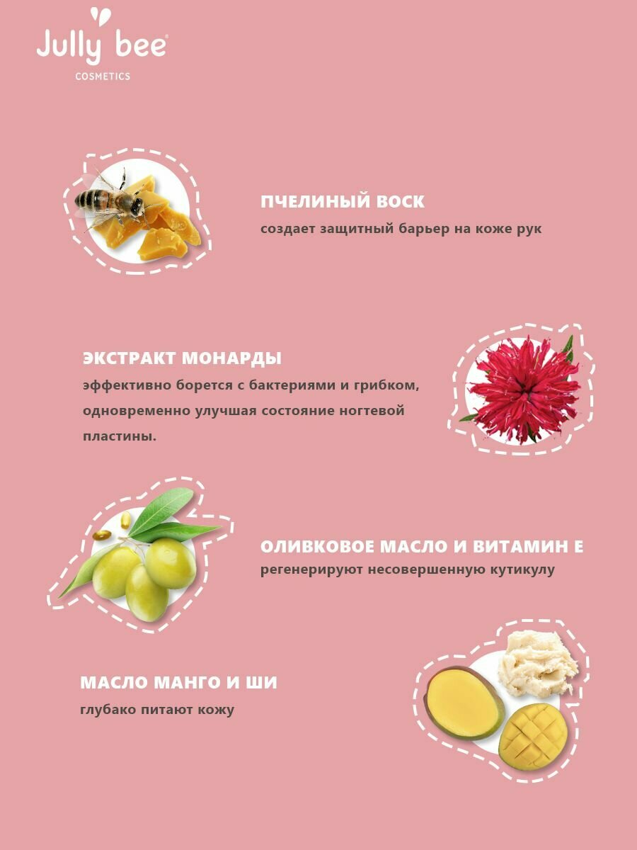 Изображение Бальзам для ногтей и кутикулы с монардой, 25 мл.