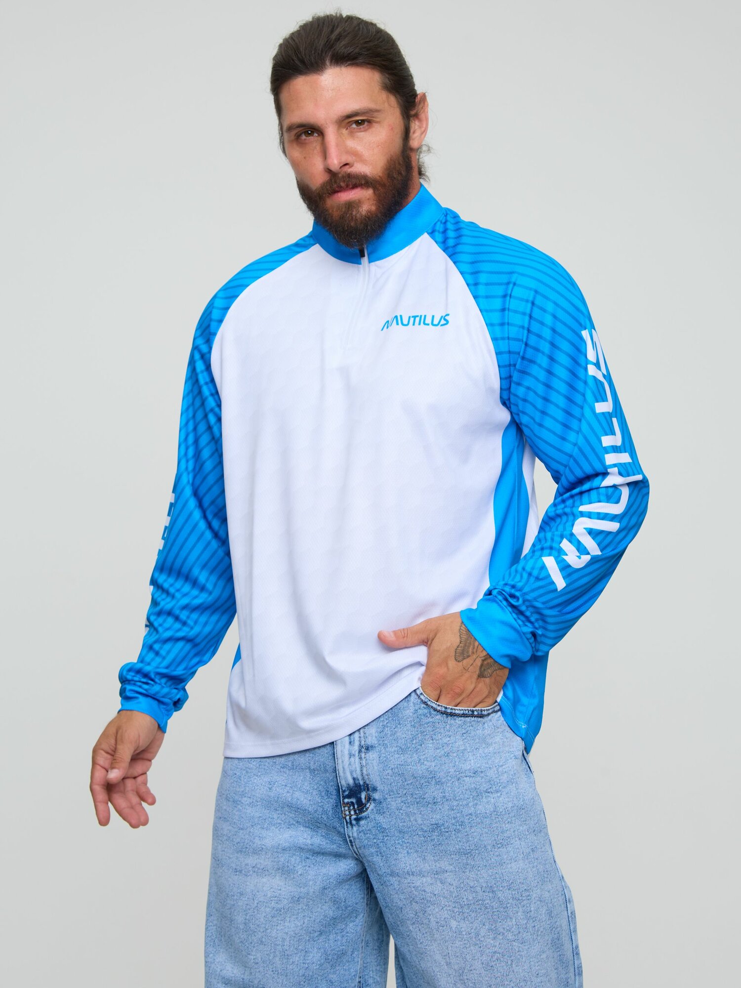 Джерси для рыбалки Nautilus Promo blue 3XL