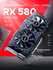 Видеокарта RX 580 8GB JIESHUO