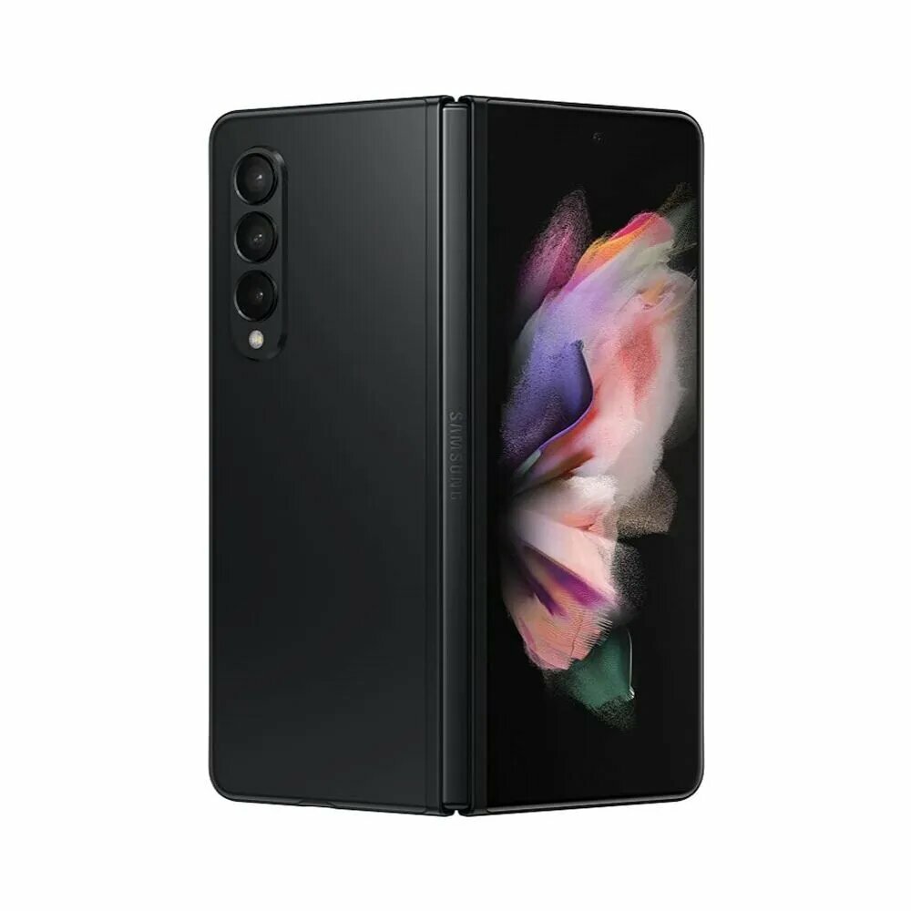 Смартфон Samsung Galaxy Z Fold3 сгибаемый телефон 12/512 ГБ, черный — фото 1