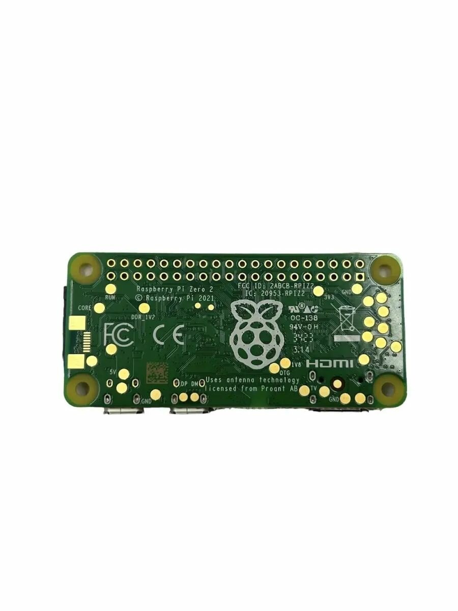 Микрокомпьютер Raspberry Pi Zero 2W мини-пк в сборе — фото 1