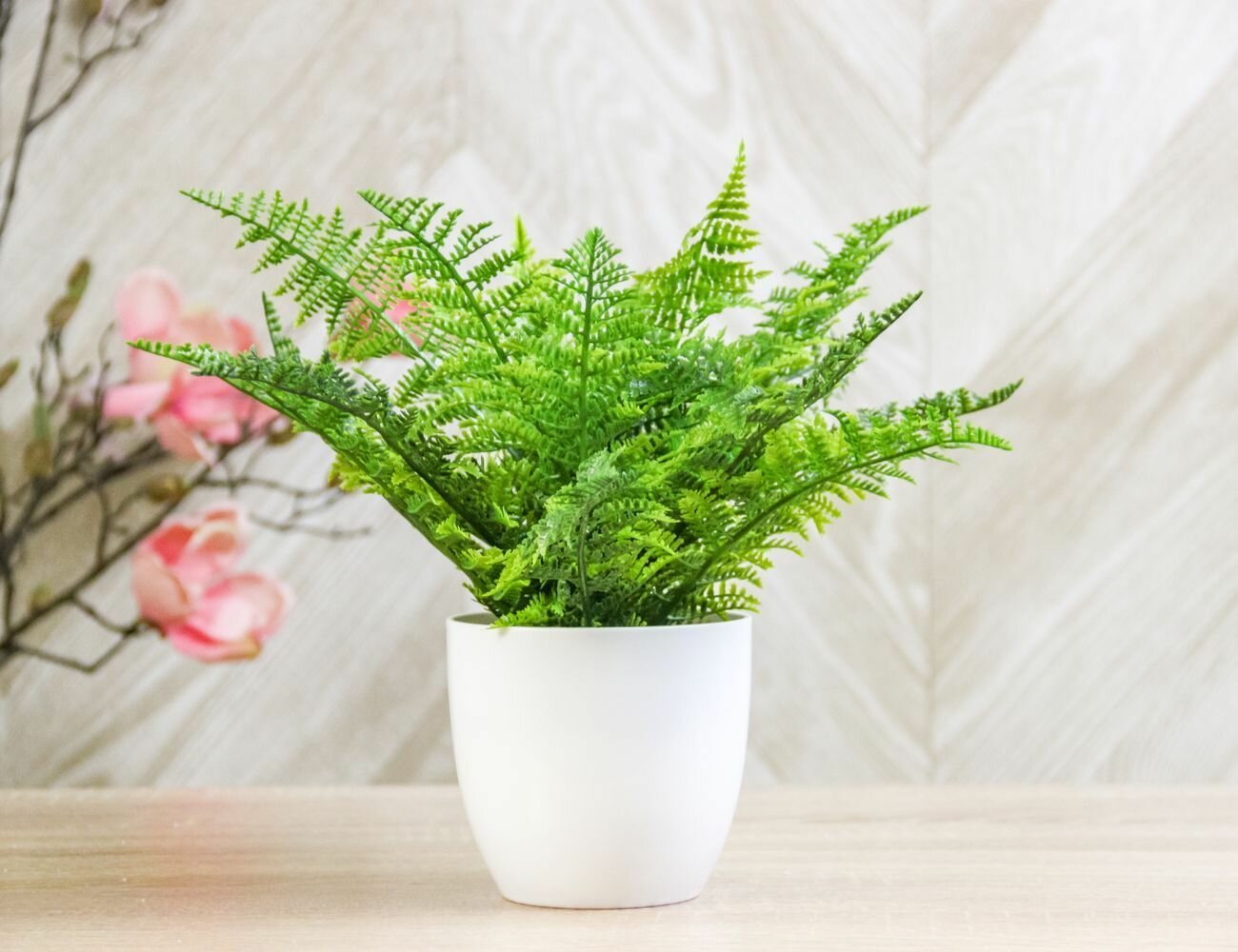 Искусственное растение в горшке папоротник флафи раффлс, 28 см, Summer Deco 5010098