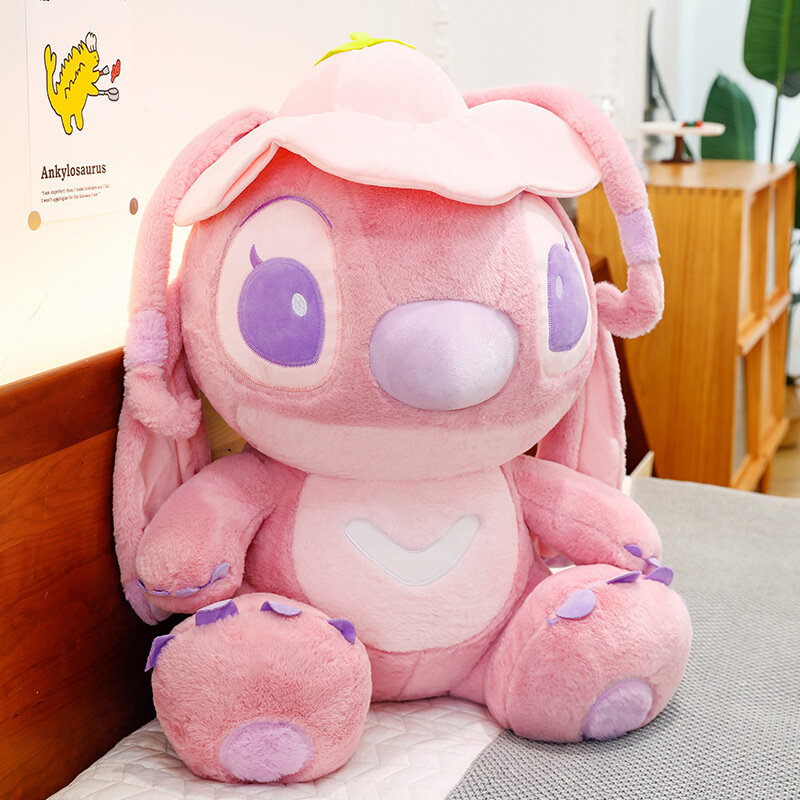 Новая пара Stitch Angel плюшевая игрушка кукла милый лист лотоса Stitch кукла подушка подарок