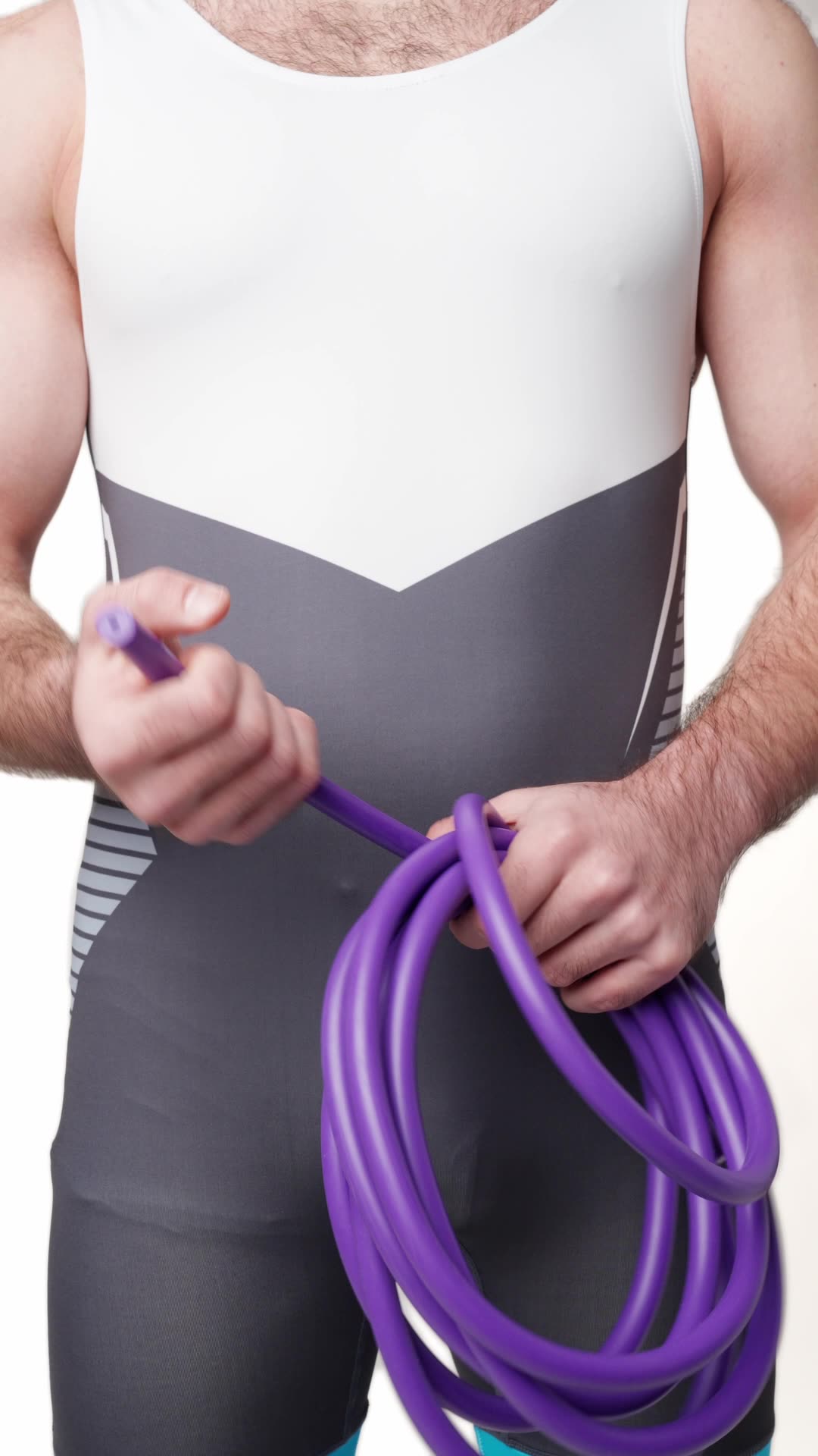 Эспандер wrestshop, 2 метра, спортивный, борцовский, трубчатый, нагрузка до 20 кг — фото 1