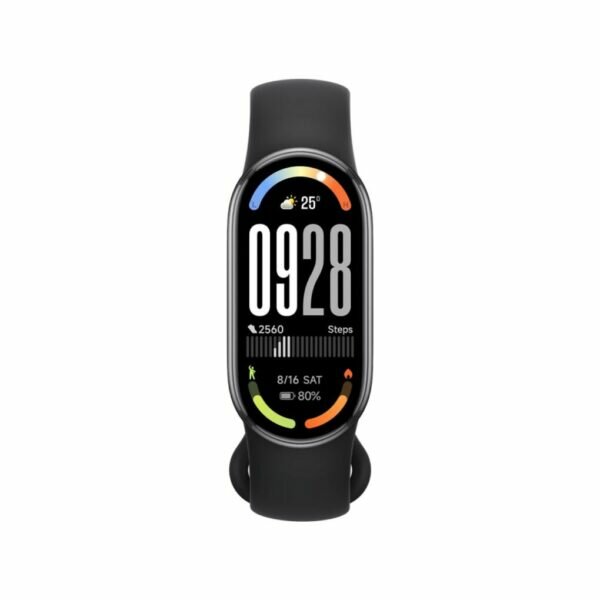 Смарт браслет Xiaomi smart band 10 global version черного цвета — фото 1