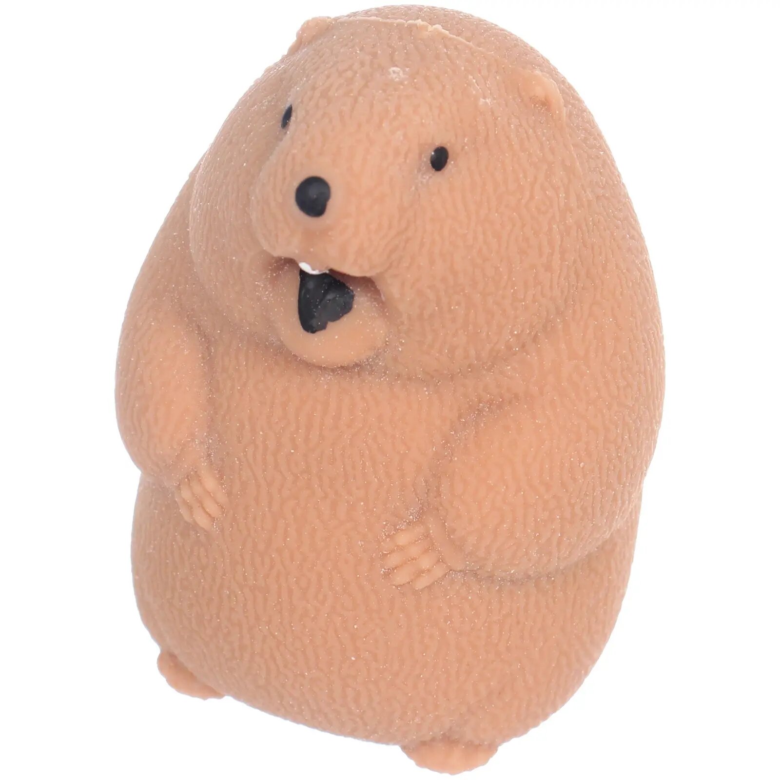 Антистресс игрушка сквиш «Зверушка Бобер», резина, 8,5х6 см, для снятия стресса