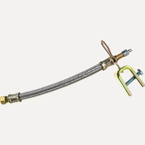 Изображение товара Шланг подкачки колеса AT, армированный, с кронштейном, длина 25 см