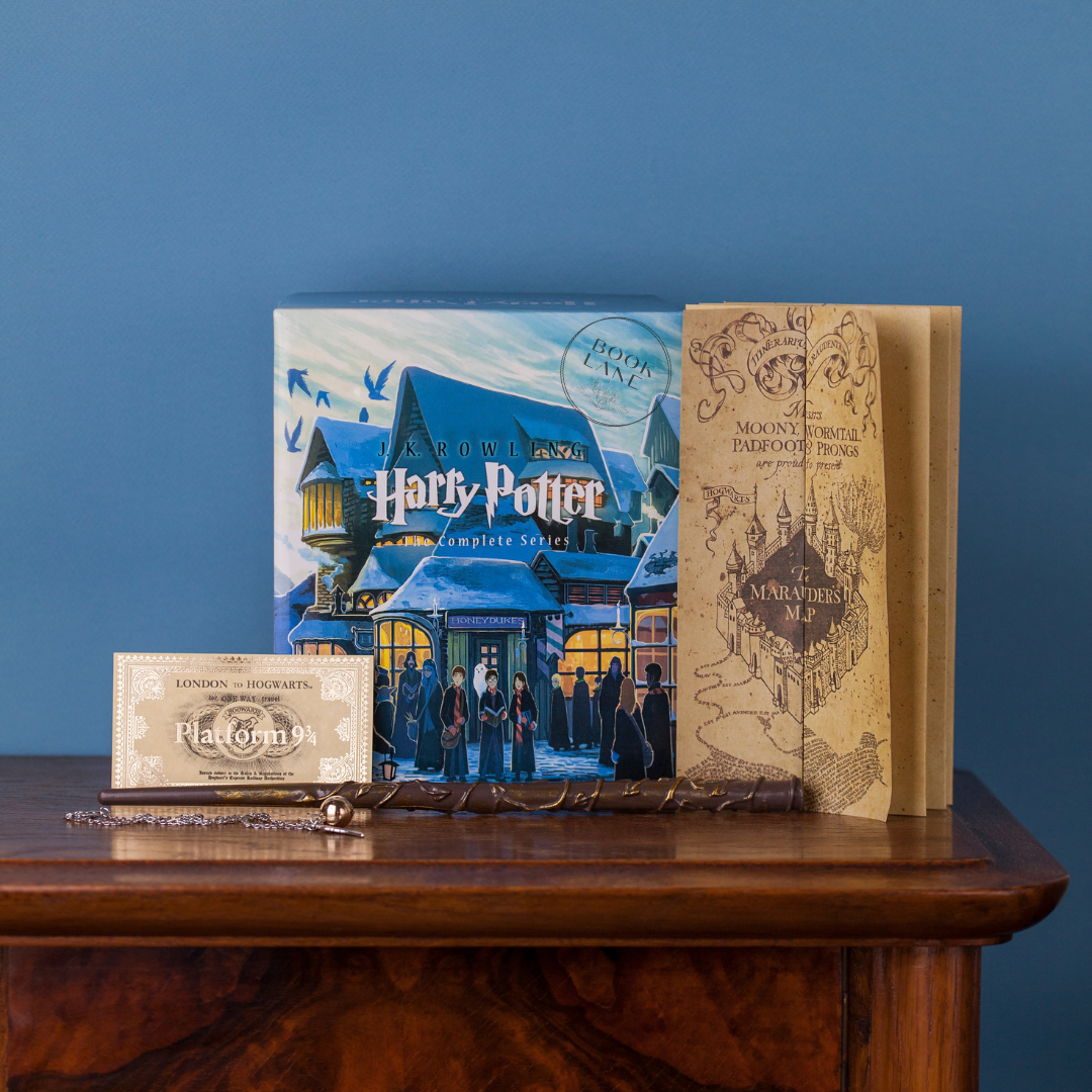 Harry Potter Scholastic 7 books set в подарочном кейсе + подарок — фото 1