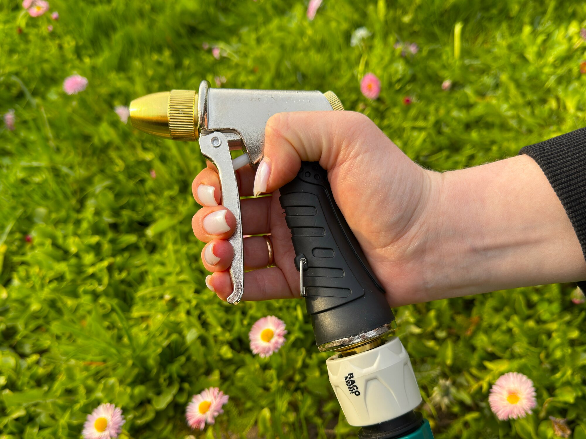 Пистолет распылитель металлический высокого давления для сада огорода мойки машины