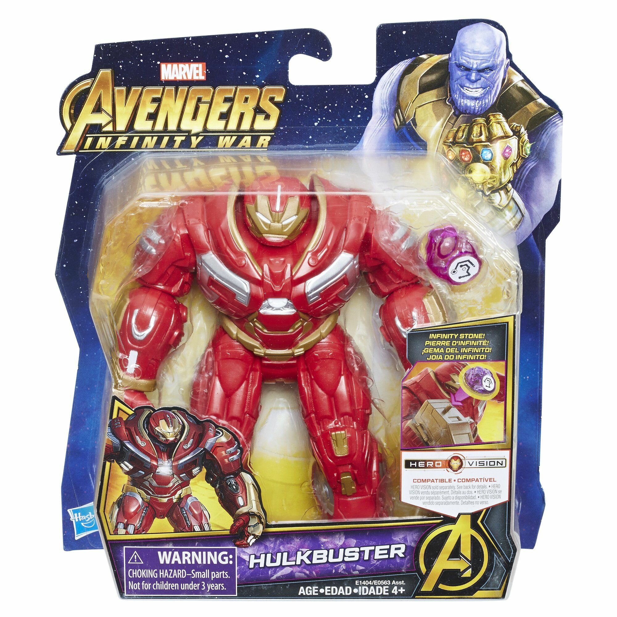 Hasbro Marvel Avengers Avengers Infinity War Hulkbuster / Детский набор кукол Марвел Мстители герой, Марвел