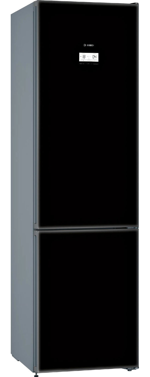 Холодильник BOSCH KGN39LB30U, электронное управление, 3 камеры, зона свежести, чёрный