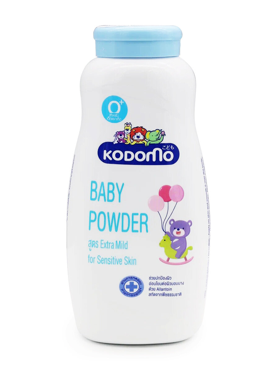 LION Присыпка детская против раздражения Kodomo Baby Powder Extra Mild Anti Rash 160 г