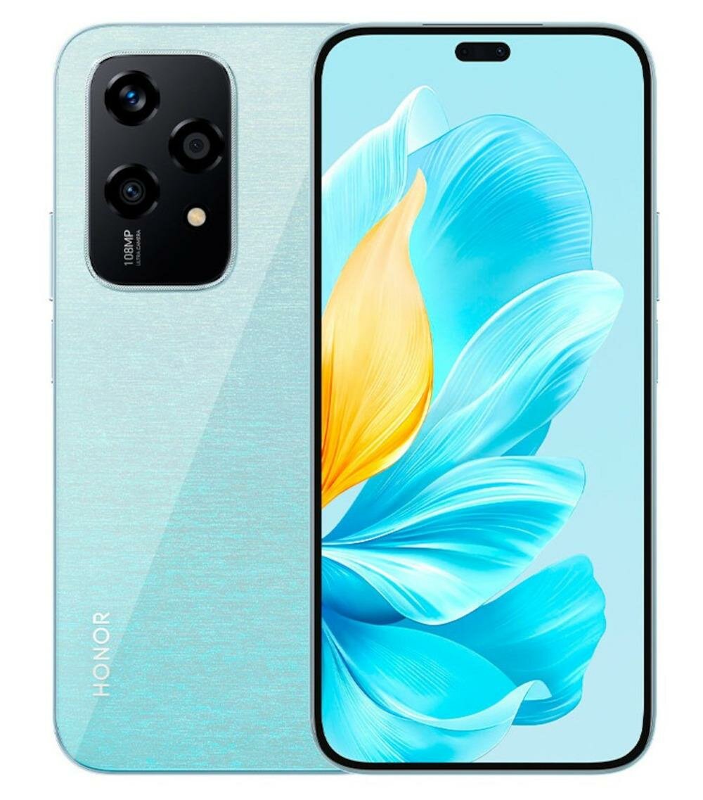 Смартфон Honor 200 Lite 8/256Gb, starry blue (мерцающий голубой), RU