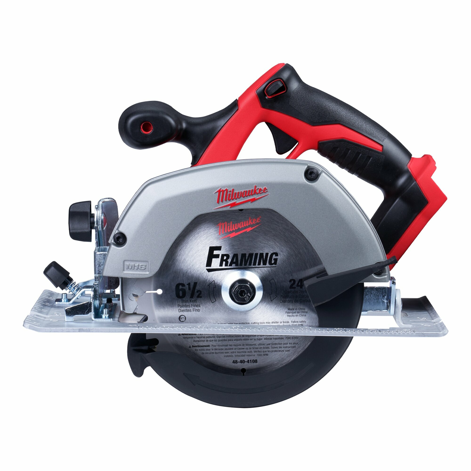 Аккумуляторная Циркулярная пила Milwaukee 2630-20 M18 6 1/2