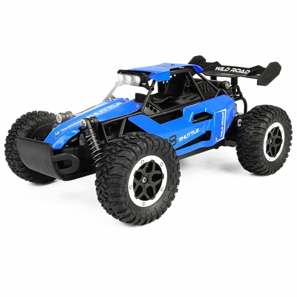 Скоростной автомобиль с дистанционным управлением из сплава 1: 16RC-синий