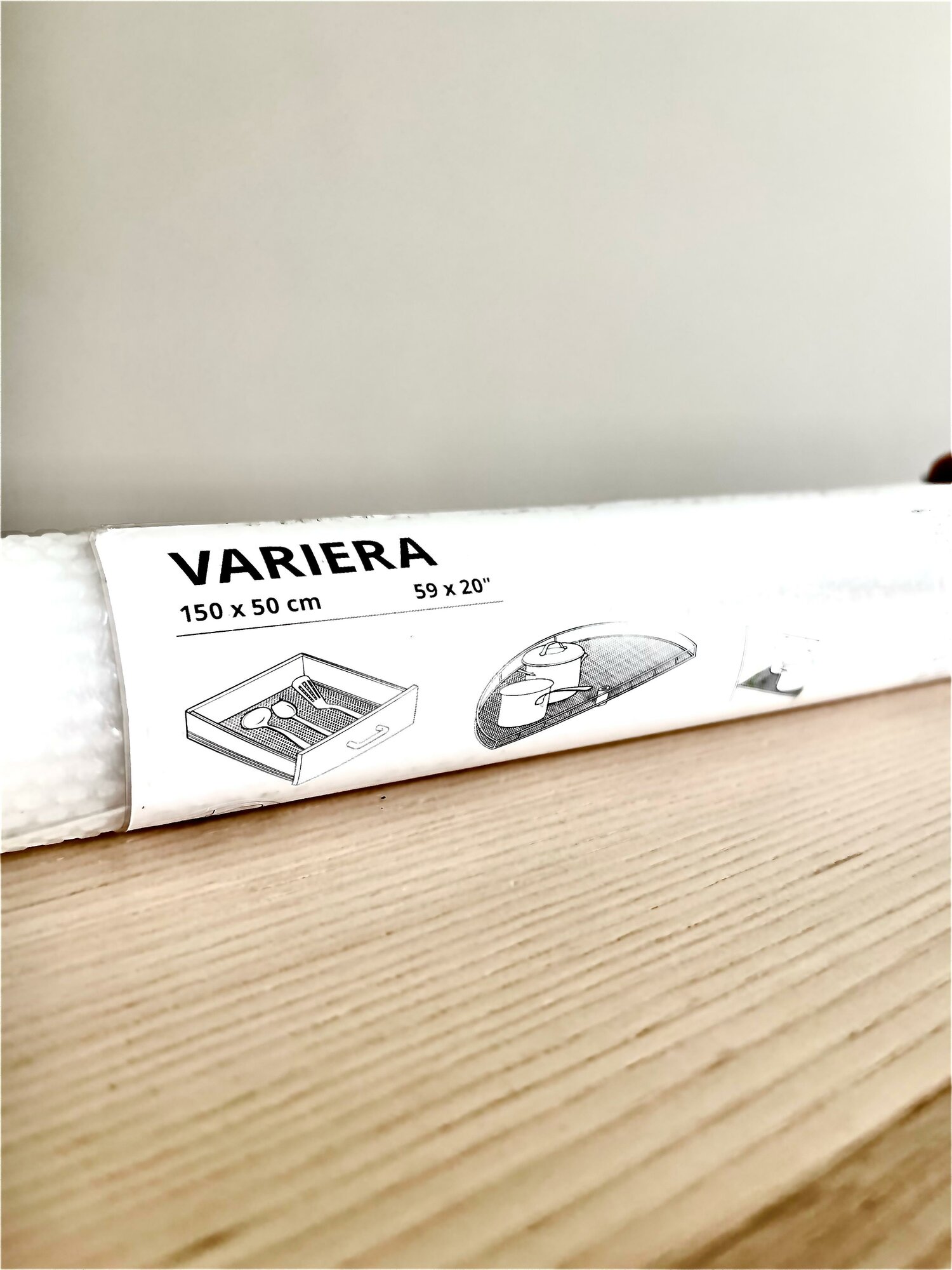Коврик для кухонного ящика IKEA VARIERA, пластик, длина 150см, ширина 50см
