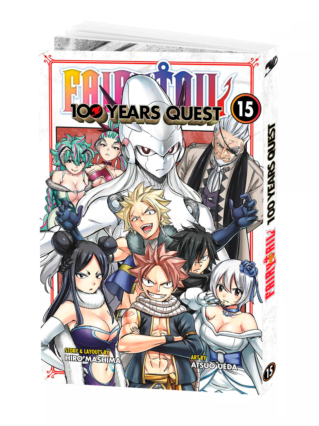 Манга, "Хвост Феи: Столетний квест, 15 том" Хиро Машима, мягкий переплет