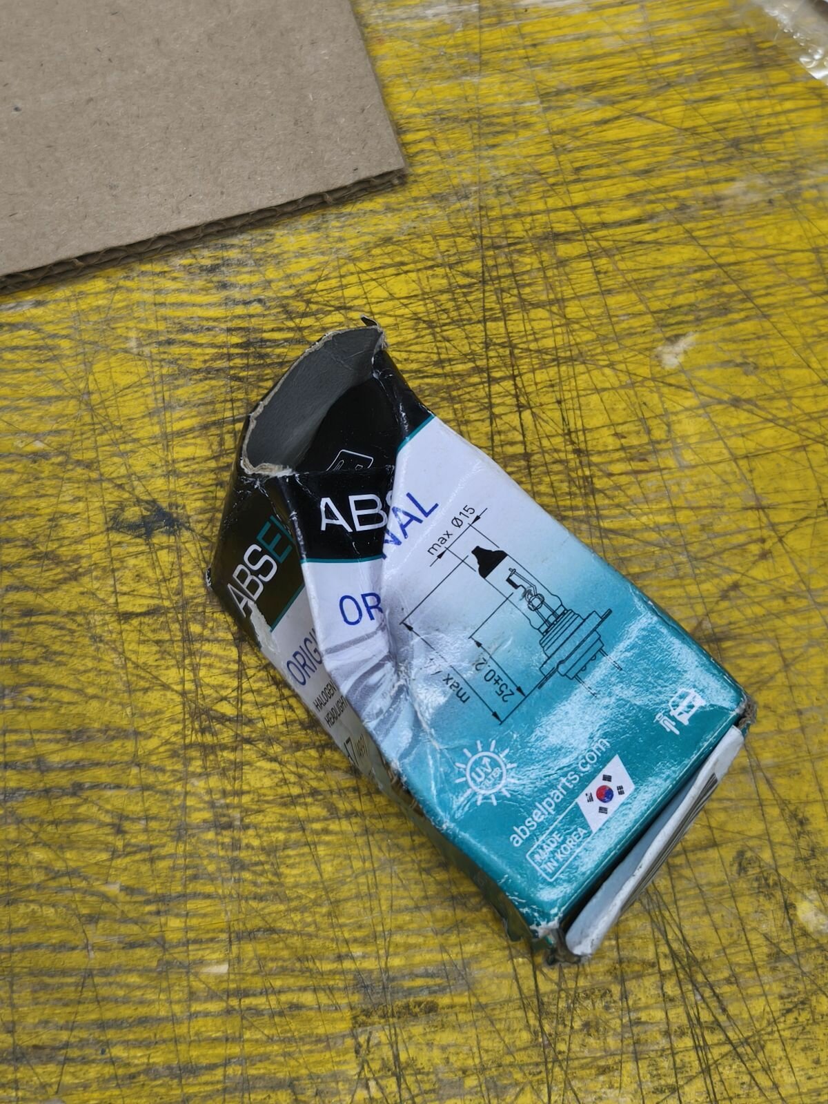 Absel uh071010of лампа галогенная h7 px26d 12v 55w original (повреждена упаковка)