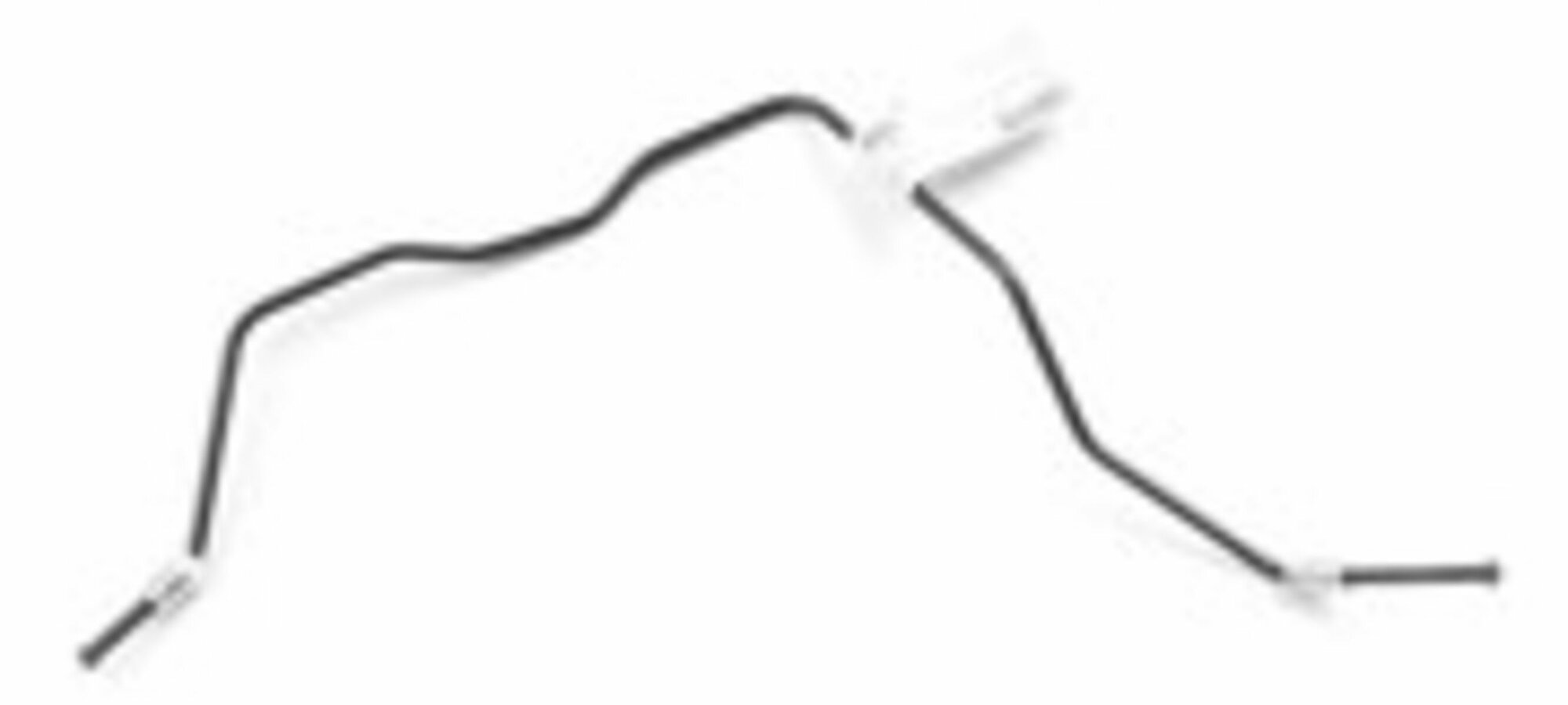 Трубка Тормозная Задняя Правая 96163614 [Org](Gm/Opel/Chevrolet 96163614)