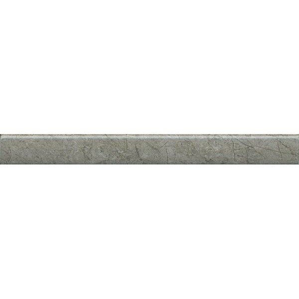 Бордюр керамический Kerama Marazzi PFE041 Карандаш Каприччо серый глянцевый 20x2x0.9 см (цена за 1 штуку)
