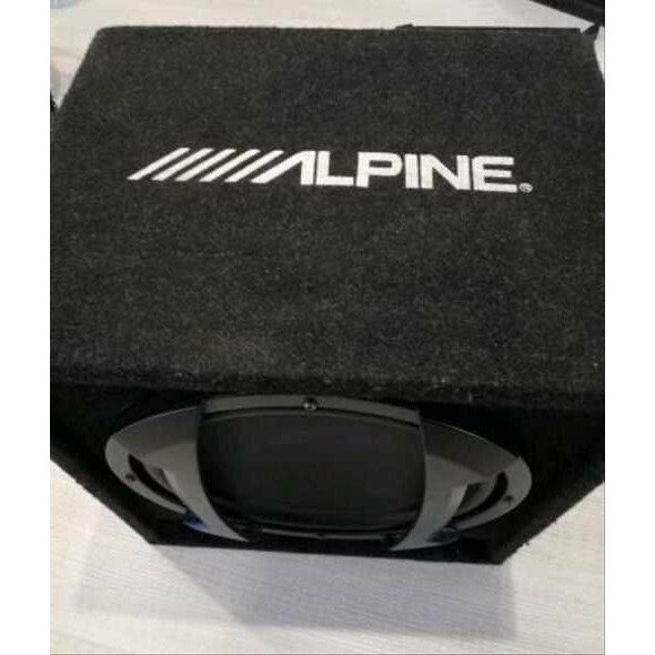 Автомобильный сабвуфер Alpine SBE-1244BR — фото 1