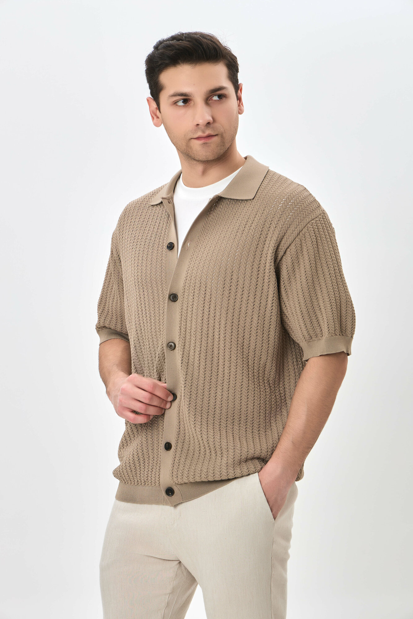 Джемпер TERRA PRO, размер XL, camel — фото 1