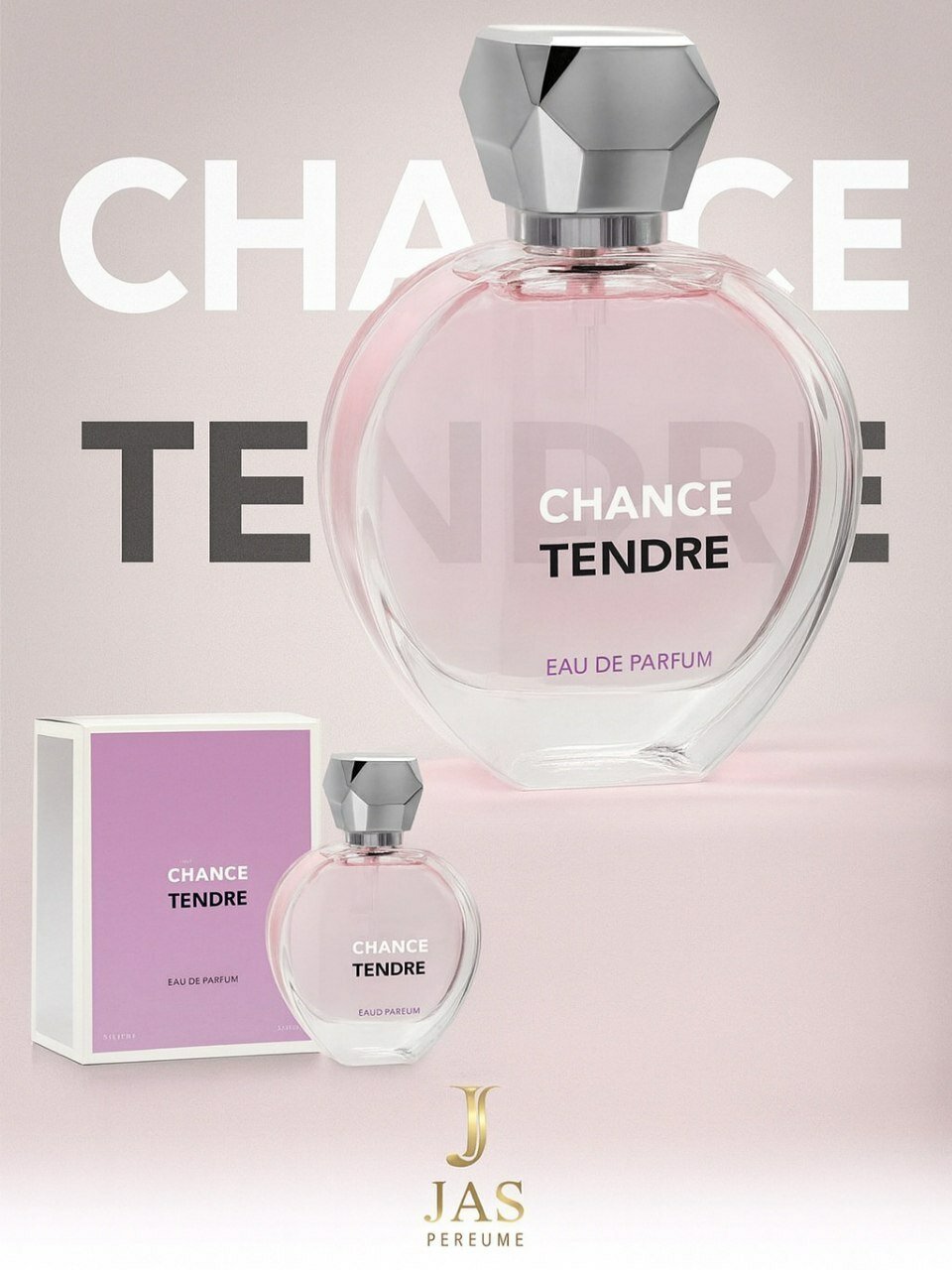 Парфюмерная вода "Chance Tendre", женская, восточные ноты, 100ml