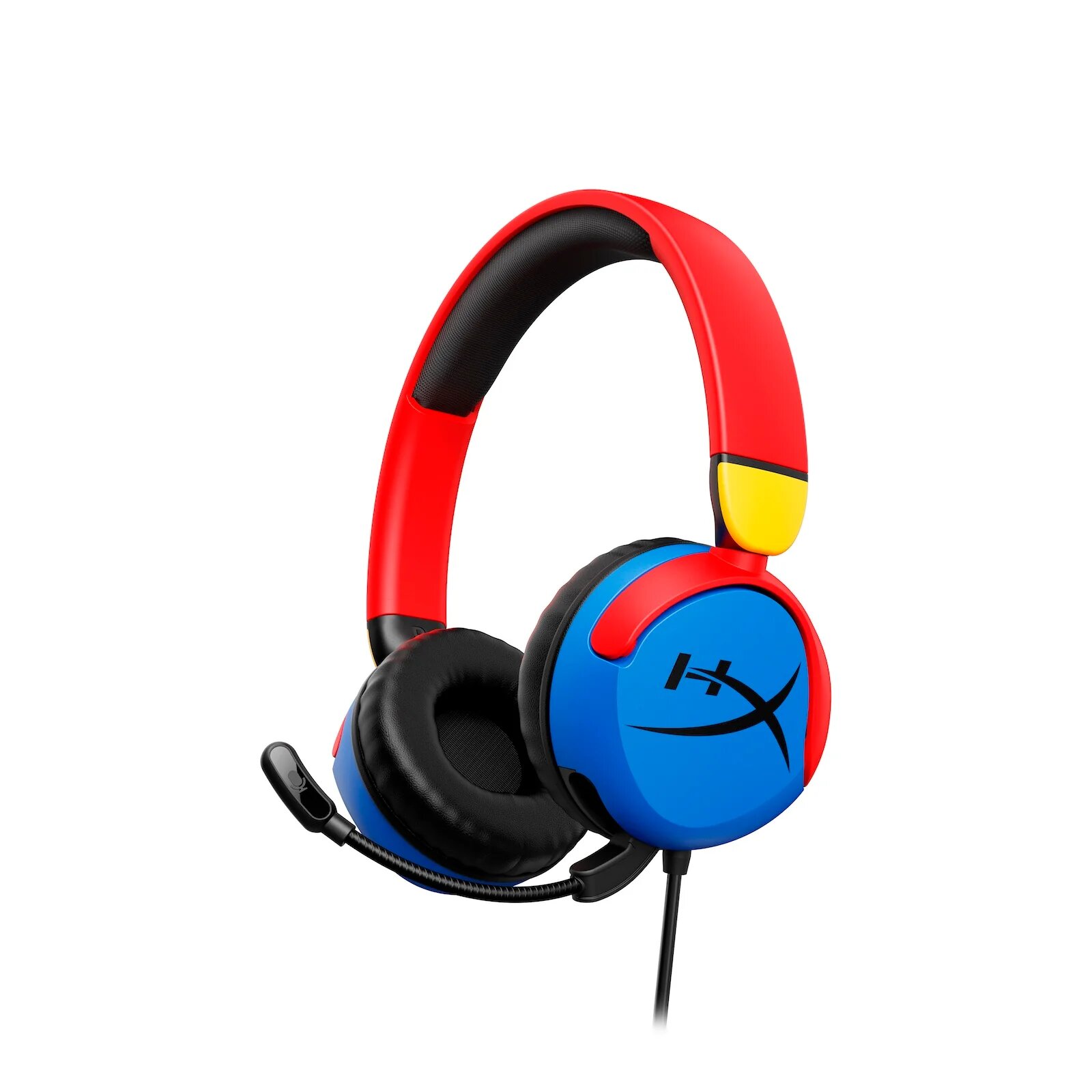 Универсальная гарнитура от бренда HyperX Cloud Mini Multi, чёрный красный