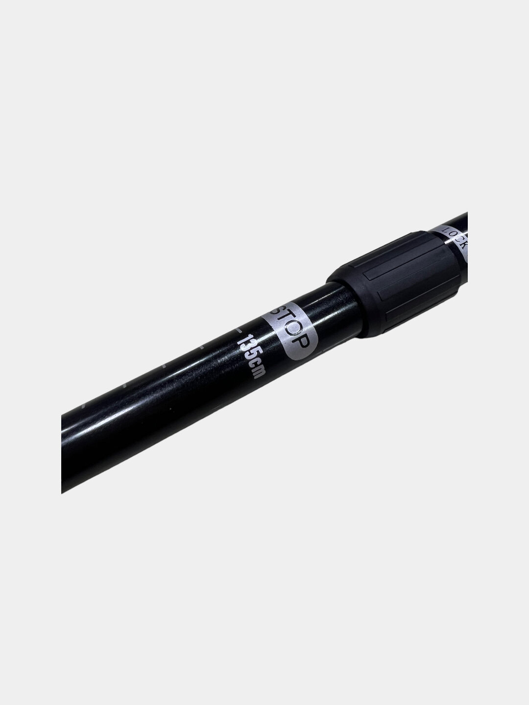 Палки для скандинавской ходьбы "Без бренда", пара, черные, для тренировок — фото 1