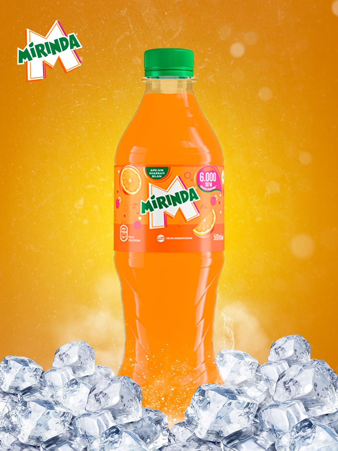 "MIRINDA ORANGE" - 0,5л, 1 шт