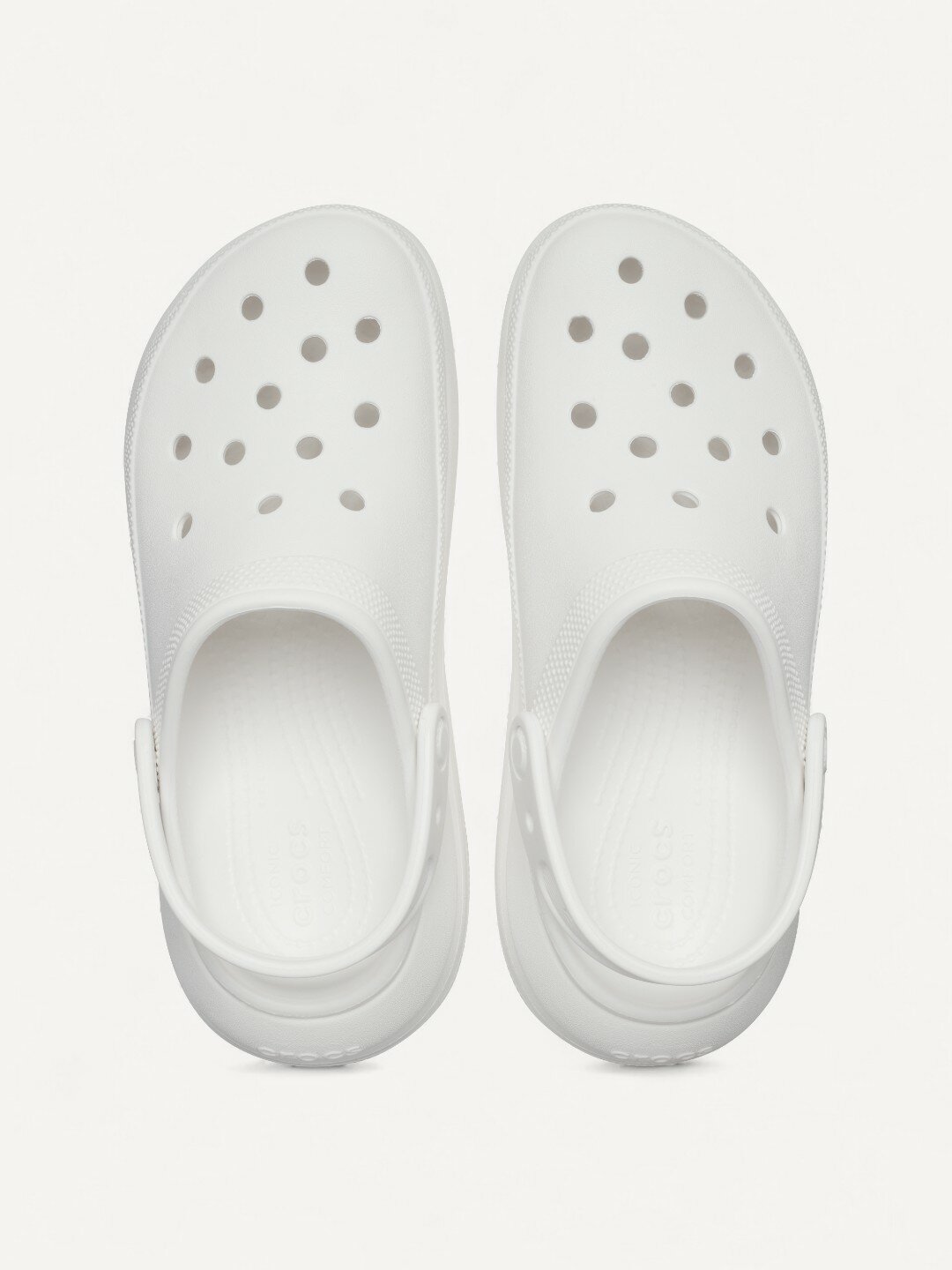 Сабо Crocs Crush Clog, размер m12/w14, белый — фото 1