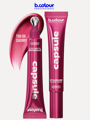 Изображение товара B.COLOUR PROFESSIONAL Блеск для губ, бальзам CAPSULE 06 CHERRY