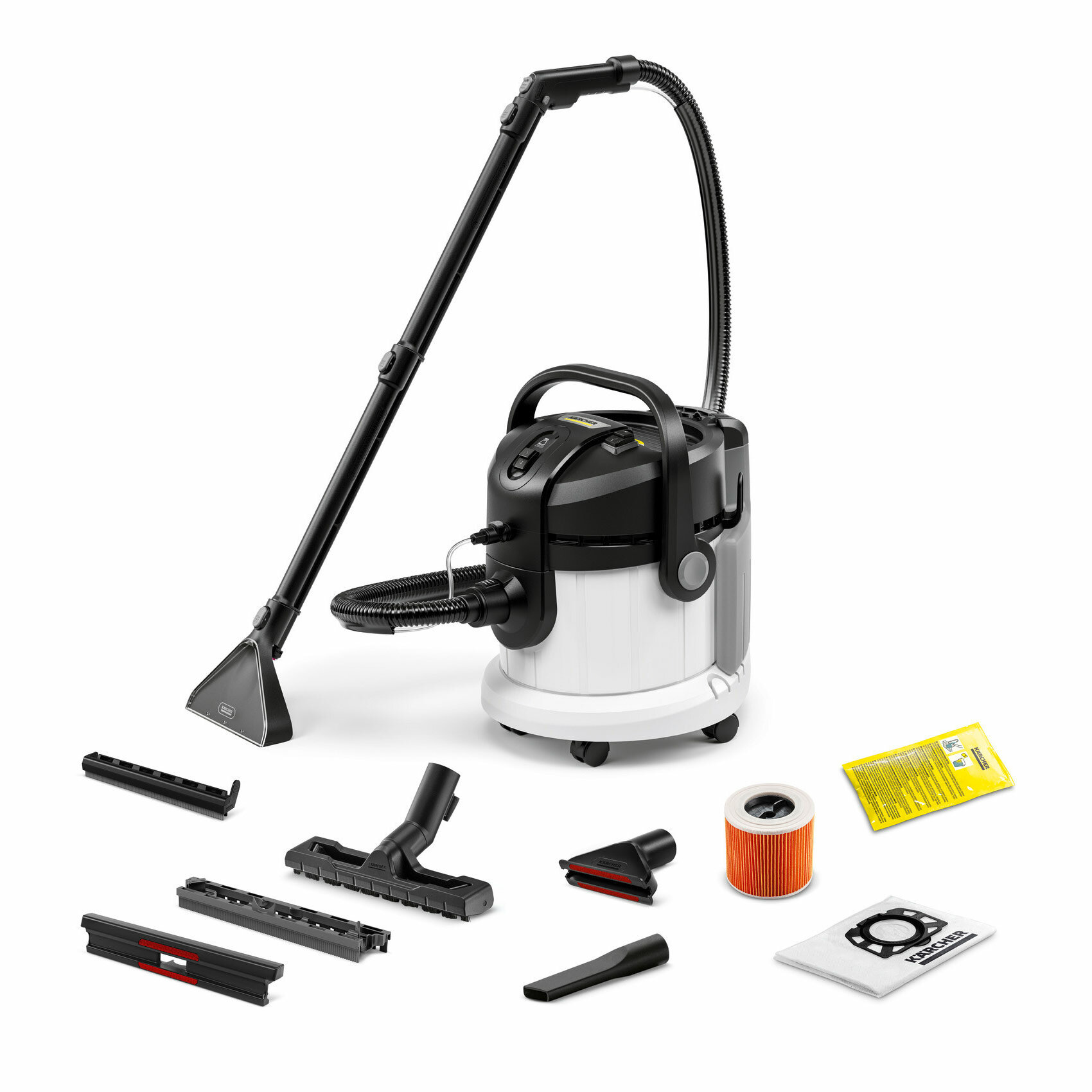 Моющий пылесос для дома Karcher SE 4 для сухой и влажной уборки (химчистки)