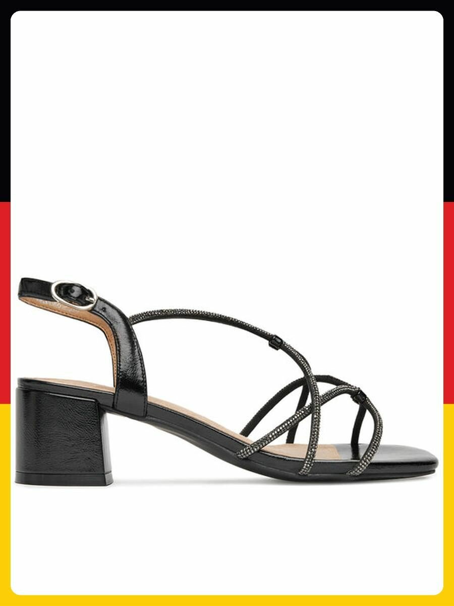 Босоножки Clara Barson  размер EU38  черный