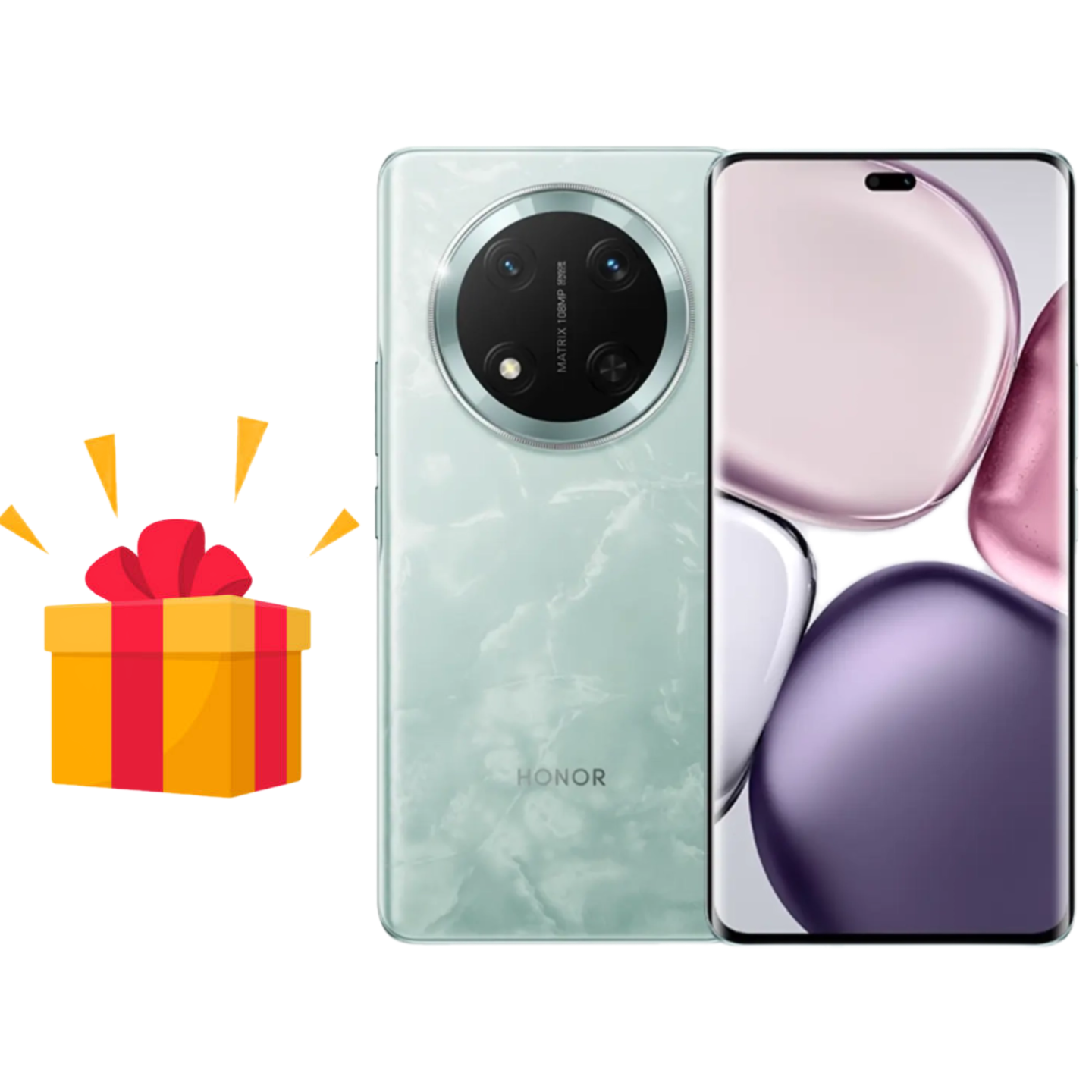 Смартфон Honor X9C 5G, 12GB 256GB, 6.78" AMOLED, 108 + 2 Мп, NFC, Green + Powerbank в подарок