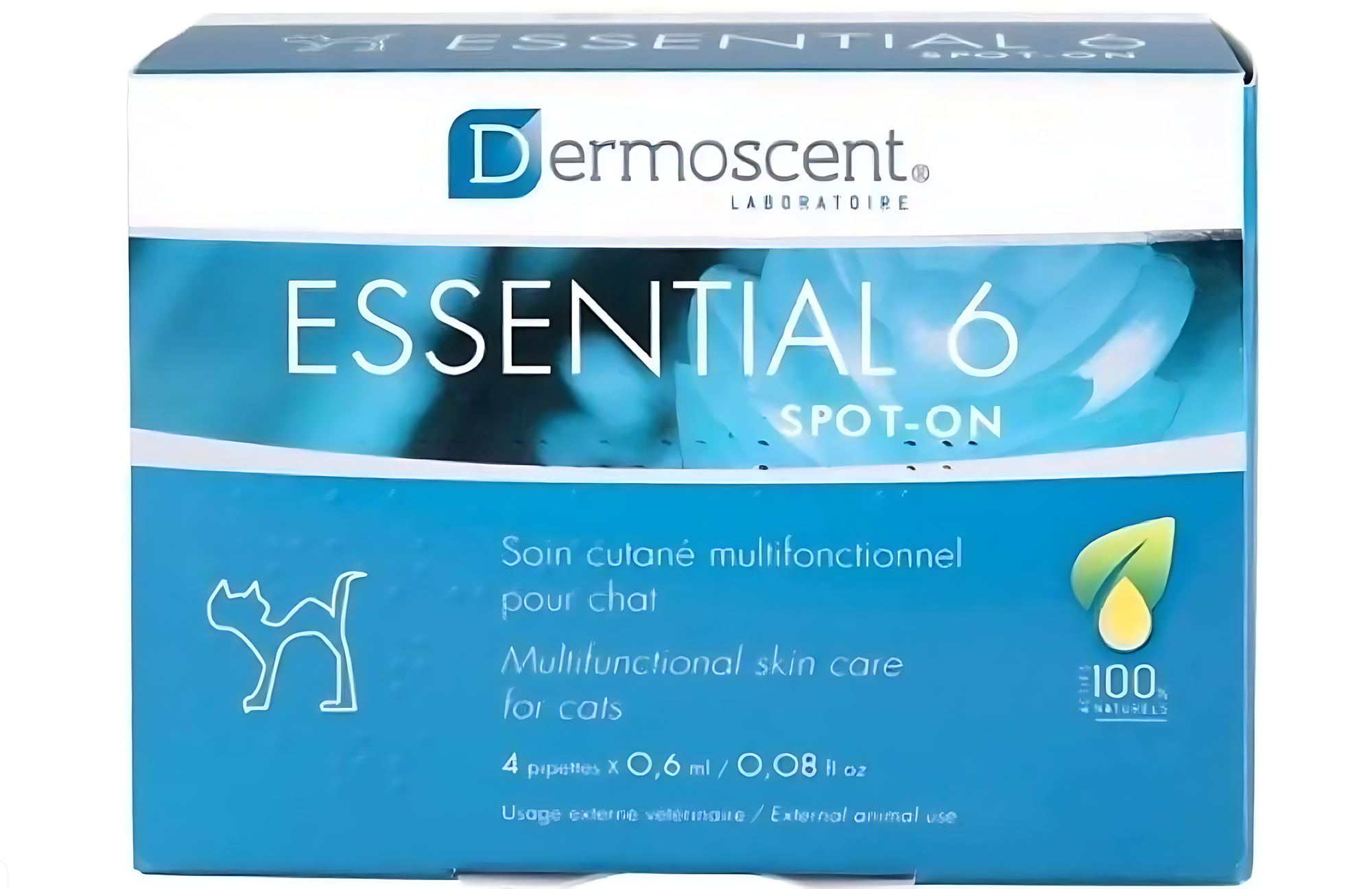 Средство по уходу за кожей и шерстью кошек Essential 6 Spot-on, 4 пипетки