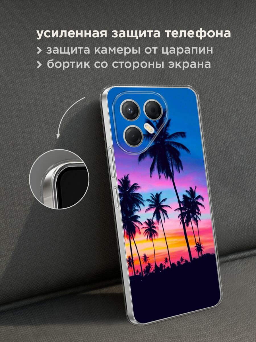Чехол на Tecno Pova 7 5G / Текно Пова 7 5G с принтом "Закат 5" — фото 1