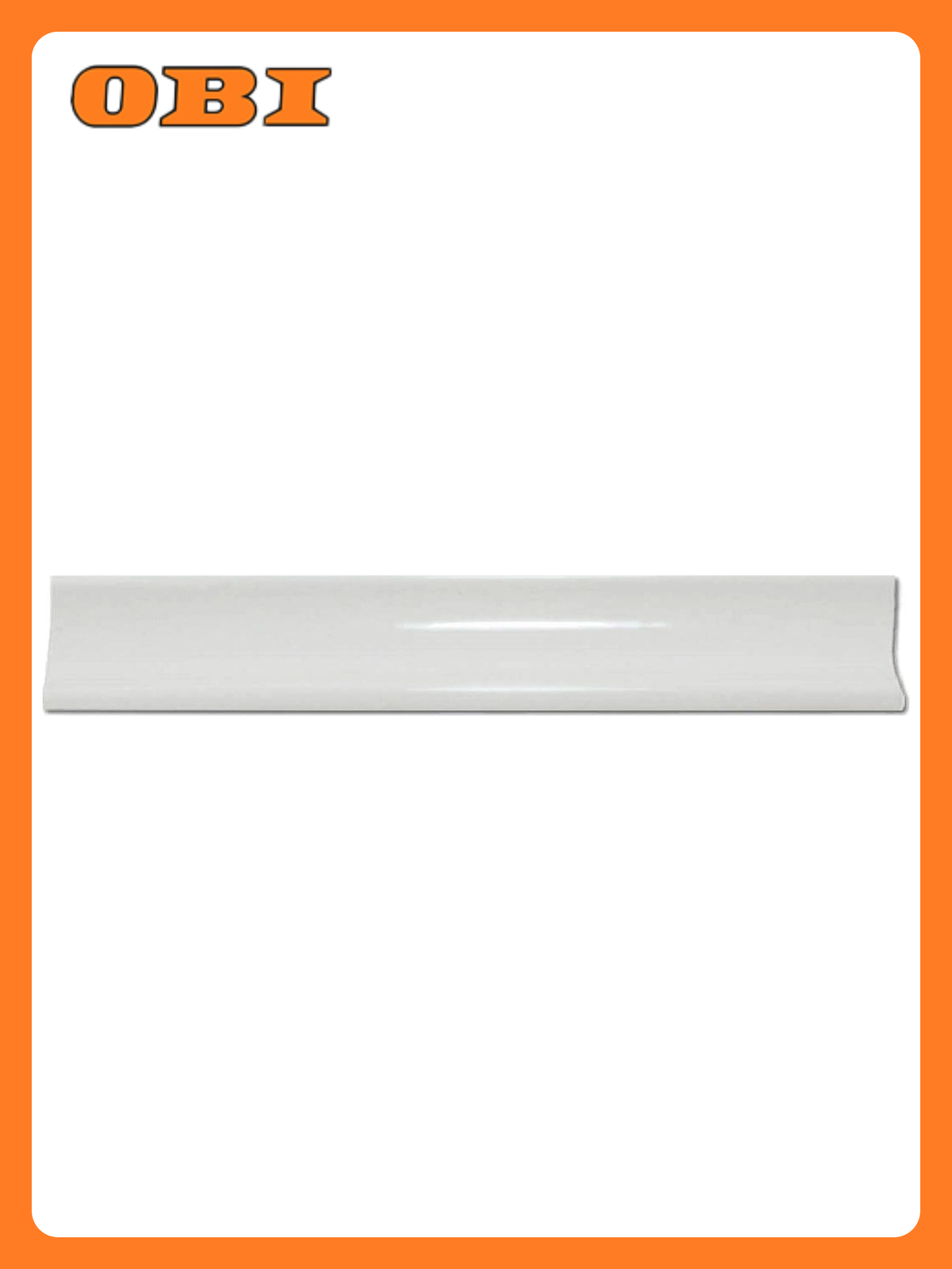 Керамический уголок У33000 белый 25х35 см 1 шт